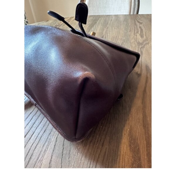 Coach 90’s Vintage Mahogany Brown Mini Leather Backpack 9960 main image 4